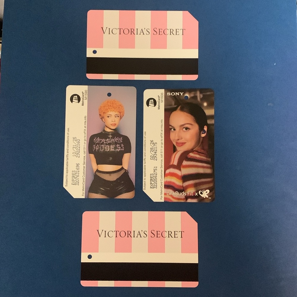 Olivia, Ice Spice Metrocard & Victoria Secret NYC Subway MTA  MetroCard